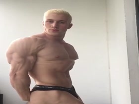 CRB - Blonde Hunk gets our attention