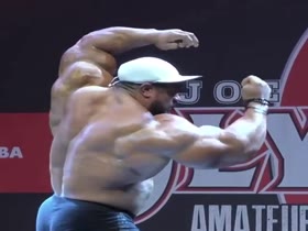 He's not just huge.  He;s crazy huge!