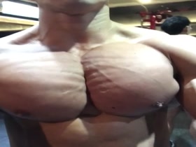 Very Swole, Very Hot, Very Juicy Plump Pecs