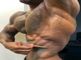 Extreme Shredded Abs , Obliques and Serratur - all the sexy waist muscles