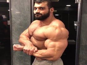 Ibrahim Sobhi - Smoldering Eyes and Huge Pecs