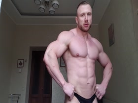 muscle flexing