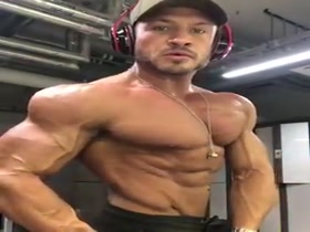 Checking on his progress - and it all looks good!