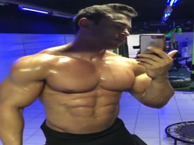 CRB - Hot Young Hunk All Sweaty After Working Out