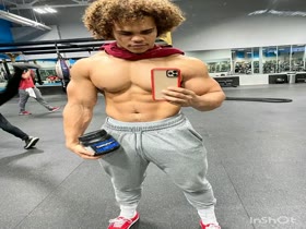 CRB - Hot Young Hunk working out