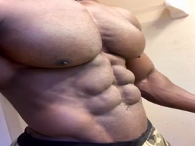 Amazing Pecs and Crazy Ab Control