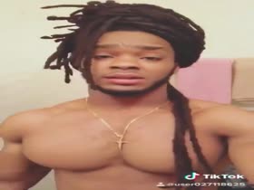 Hot Muscle Hunk with dreds and great pecs