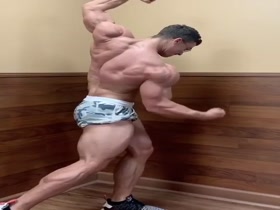 Glasses and Muscles - Hot Young Hunk Posing