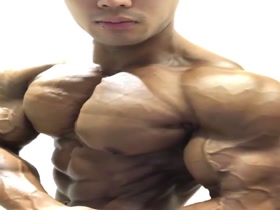 Kyle Faustino - Huge Shredded Pec Hotness