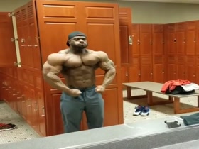 Michael Lockett - pumped so much he could pop