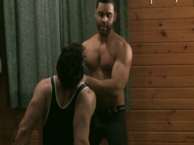 Muscle Master Kevin Hot Tub Domination