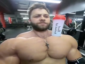 PecPorn - Regan Grimes Pecs - As Big As A Shelf