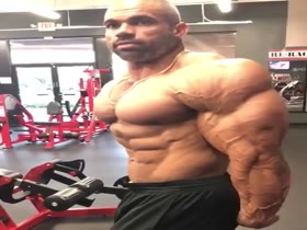 Stunning Black Muscle God Alexis Rivera Rolon