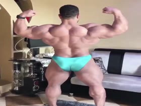 Huge Flex and Tiny Turquoise Posers