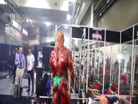 Big Ramy Backstage
