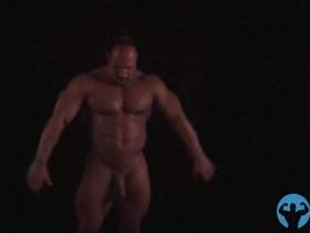 Hans Hoffmann nude flexing