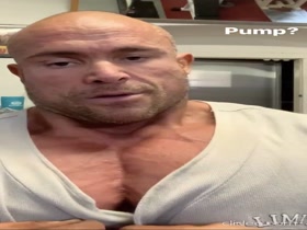 Enrico Frisinghelli Showing off chest