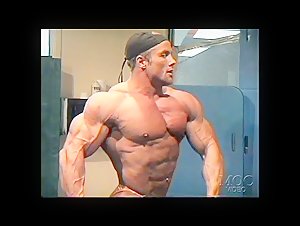 Craig Titus posing in tiny posers