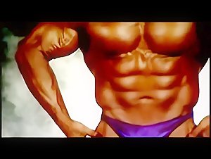 Sardar Ismail - Kurdish daddy bodybuilder posing