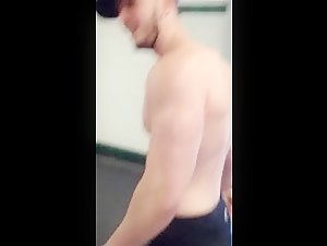 In the Paris metro with a hunk