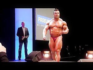Eduardo Correa posing at Fibo 2012
