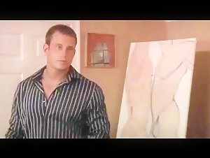 Shirtless Hunks in Sculpture