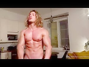 Benjamin poses on cam