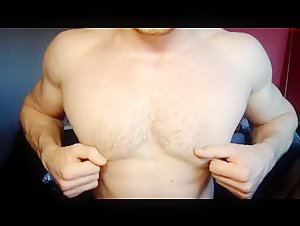 Short but hot pec play