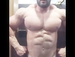 Huge bodybuilder
