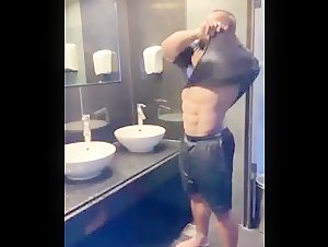 Hot Bodybuilder showing off