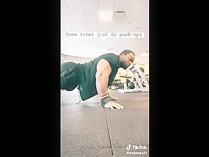 Ass Bulge Press Ups!
