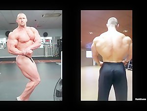 Lukas Gabris working out