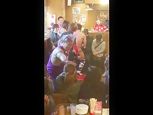 Muscle Japanese Wrestler Nude Butt