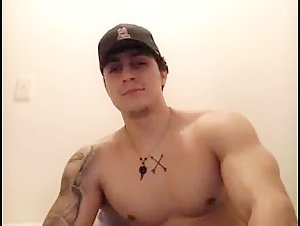 Colombian guy jacks off