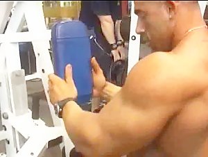 The biggest guy in the gym!