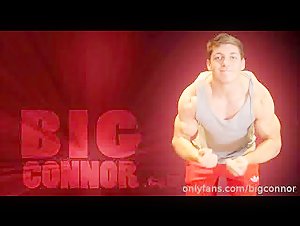 Big young bodybuilder