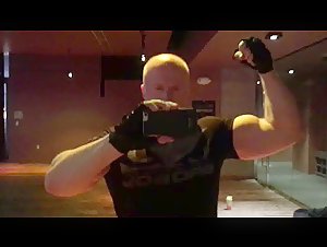 Muscle dad mirror flex