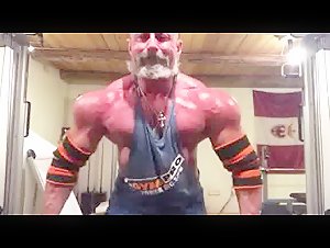 Pose after my last workout