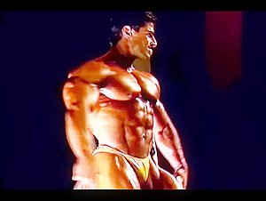 Franco Onstage Posing