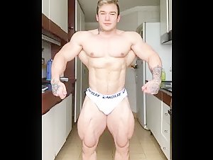 Baby face, but a man's body