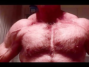 Hairy muscles beast!