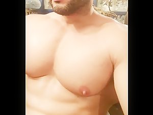 Big Pecs with Huge Juicy Nipples