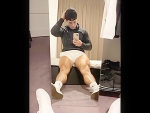 in between my muscle legs...