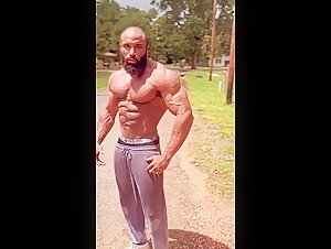 SHREDDED BLACK DADDY SWEATY FLEX