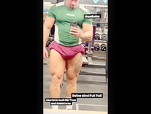 HUGE Daddy Bulge and Muscle