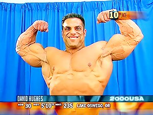 Hughes Backstage Posing