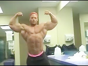 Chad Ray Martin - Pink Trunk Posing