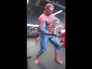 ERIC JANICKI AS SPIDERMAN