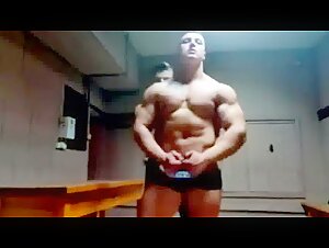 Muscle god being worship