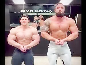 Muscle Couple Flexing